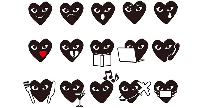 Comme des Garçons se suma a la moda de los emojis